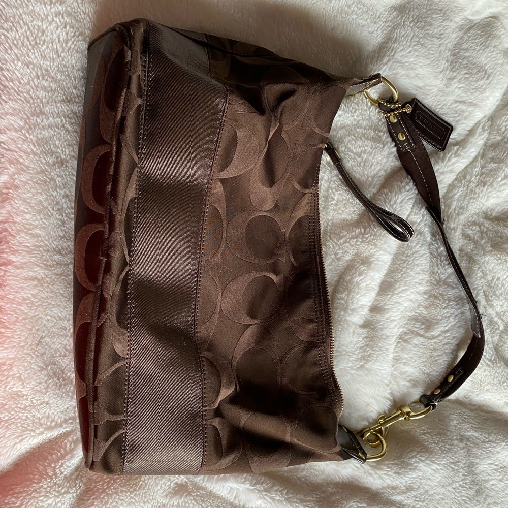 BROWN COACH BAG